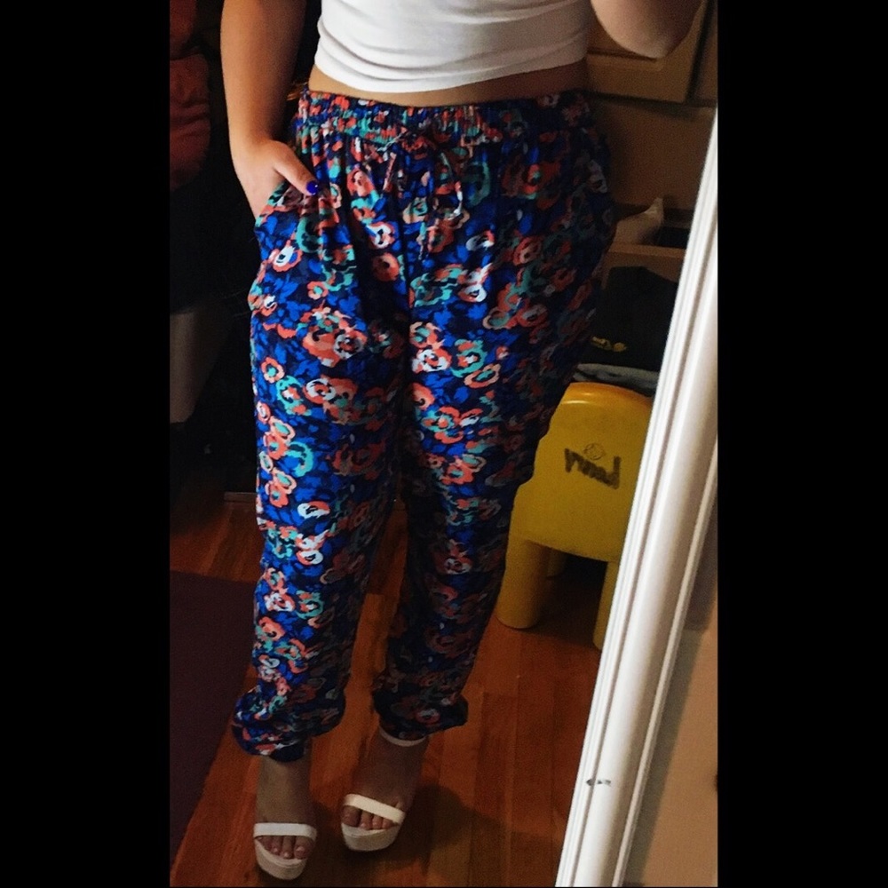 Floral Print Pant